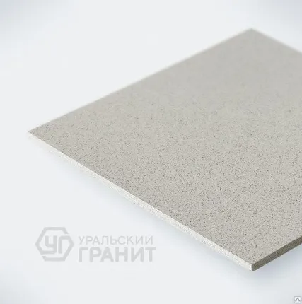 Фото №0 Керамогранит "Уральский гранит" UF002, св-серый,ПОЛИРОВАННЫЙ, 600x600x10 мм