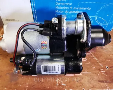 фото Стартер на Валдай Cummins (камминз) ISF 3.8 - 5263797, 5441679