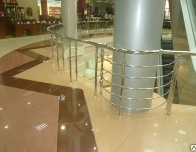 фото Ограждение из нержавеющей стали