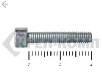 фото Винт с внутренним шестигранником,цинк DIN912 6 х20 пр.8,8 (3750шт)