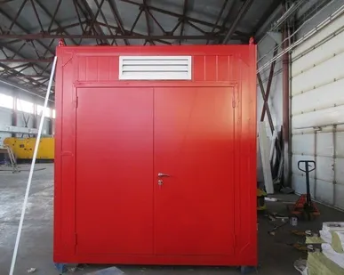 фото Контейнер для размещения пожарной станции