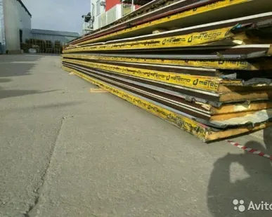 фото Сэндвич панели Кровельные PIR 80, б/у, 11,68 м