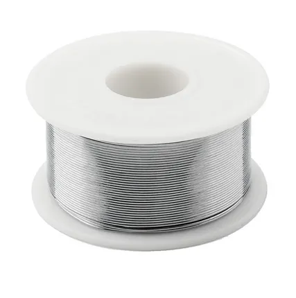 Фото №0 Припой ПОС-61 с канифолью и флюсом бобина 100г