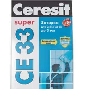 фото Затирка для швов CE33 Антрацит 2кг Ceresit