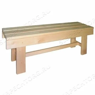 Фото №0 Лавка (ноги-полок) 1600x400x445