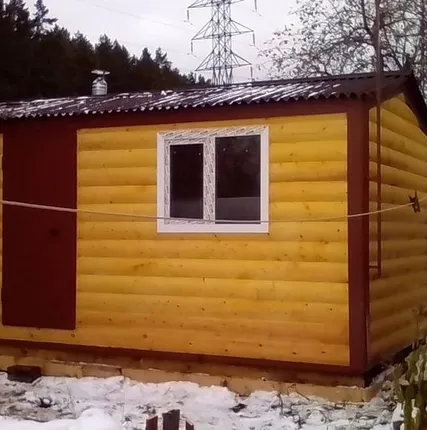 Фото №0 Баня- бытовка 6000*3000