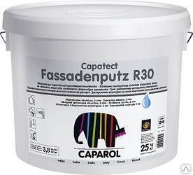 фото Штукатурка структурная Капарол CT-Fassadenputz R30 25 кг