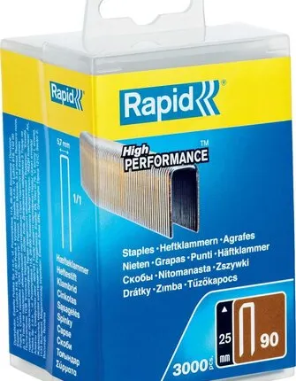 Фото №0 RAPID узкие, тип 90, 25 мм, 3000 шт, закаленные супертвердые гвозди (5000124)