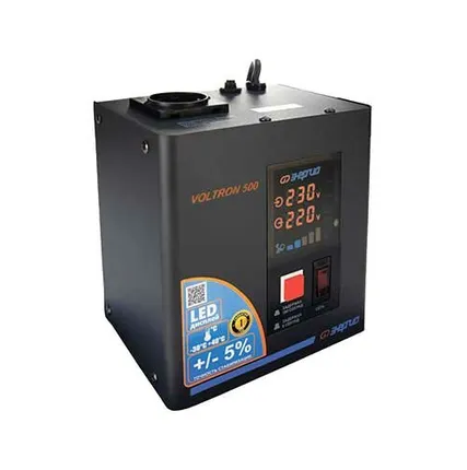 Фото №0 Стабилизатор напряжения ЭНЕРГИЯ Voltron 500