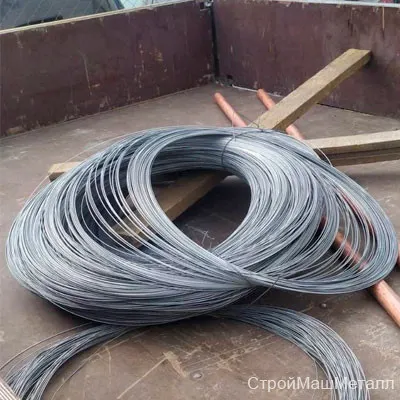 Фото №0 Проволока оцинкованная 2,5 мм О-1Ц ГОСТ 3282-74