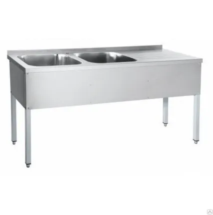 Фото №0 Стол для мойки овощей СМО-6-7 РН (вся нерж.) Abat
