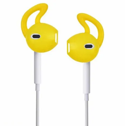 Фото №0 Накладки для наушников Eartip Silicone for EarPods Yellow