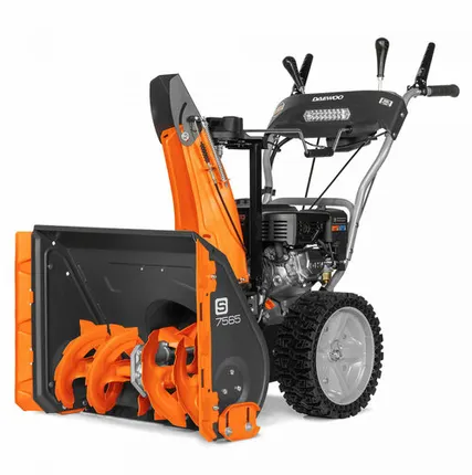 Фото №0 Машина снегоуборочная бензиновая DAEWOO S7565 8л. с,212см3,4в/1н, LEDфара, элекрозапуск