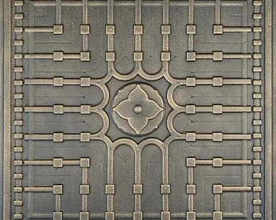 фото Чугунная плитка "Гименея"