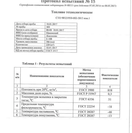 Фото №0 Дизельное топливо ЭкоТОН (Волгоградский НПЗ)