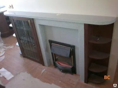 Фото №0 Облицовка каминов акриловым камнем