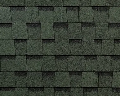 фото Черепица гибкая многослойная ТЕХНОНИКОЛЬ Shinglas Фазенда Зеленый (2,6 м2 / упак)