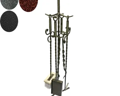 фото Набор для камина "Эфес"бронза