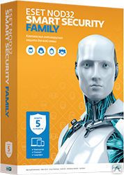 фото ESET NOD32 Smart Security Family на 5 устройств на 1 год
