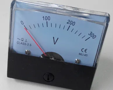 фото Вольтметр MU-45 220 1-фазный 52х60мм