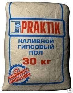 фото Наливной гипсовый пол, 30 кг