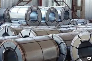 фото Лист в рулоне оцинкованный 0,7 мм 1250 мм ст.08ПС ГОСТ 14918-80 в рулоне 5т