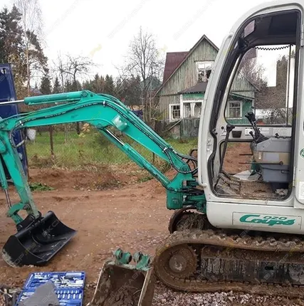 Фото №0 Аренда мини-экскаватора KOBELCO SK020, Санкт-Петербург