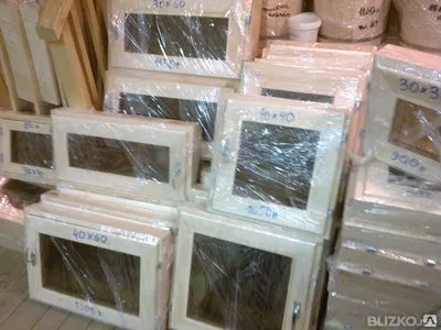 Фото №0 Окна для бани и сауны (липа)