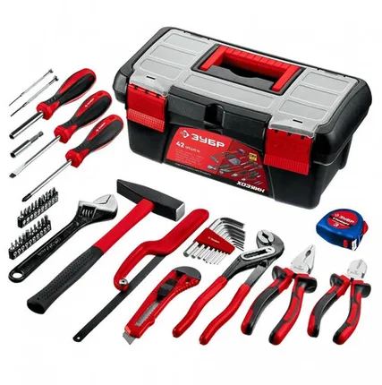 Фото №0 Набор инструмента ЗУБР Хозяин-42 22105 42 предмета