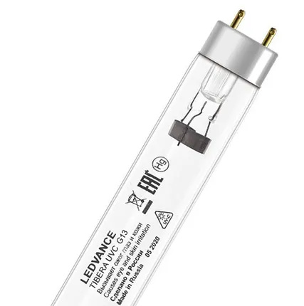 Фото №1 Лампа бактерицидная UVC 30W G13 LEDVANCE TIBERA (безозоновая)
