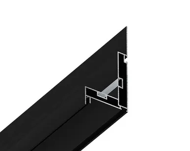 фото БК 100 - Ниша с подсветкой (нишевый профиль ) (пог.м.) - Черный