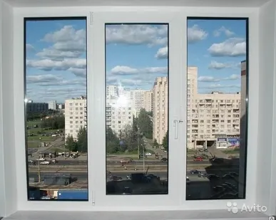 фото Окно пластиковое под ключ КВЕ
