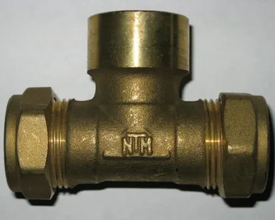 фото Тройник-обжим. NTM 22х3/4х22