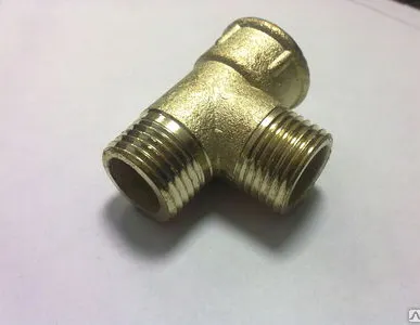 фото Тройник 1/2- нар-нар-вн сталь