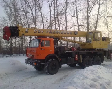 фото Аренда автокрана 25 тонн