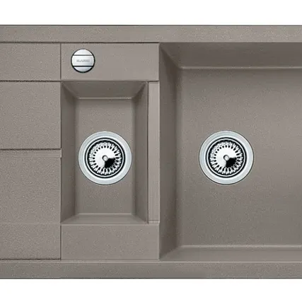 Фото №0 Кухонная мойка Blanco Metra 6S Compact Серый беж 517353 Blanco