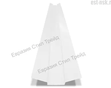 фото Планка ендовы верхняя 76х76х2000 RAL 9003