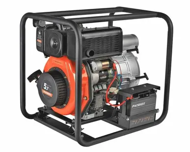 фото Мотопомпа PATRIOT MPD 3072 SFE 5.7 л.с. 1200 л/мин