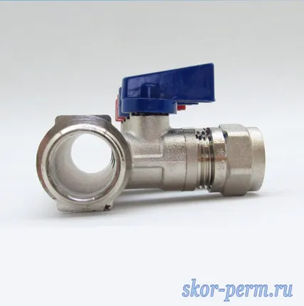 Фото №3 Коллектор с кранами 3/4&quot;х16 под металлопластик 4 выхода