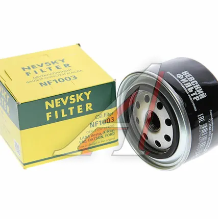 Фото №0 Фильтр масляный ЛАДА X-Ray,Priora,Kalina,Granta 2108-2115 НЕВСКИЙ ФИЛЬТР