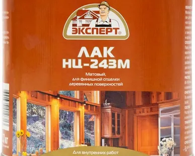 фото Лак ЭКСПЕРТ Лак для отделки мебели ЭКСПЕРТ НЦ-243 1,7 кг матовый