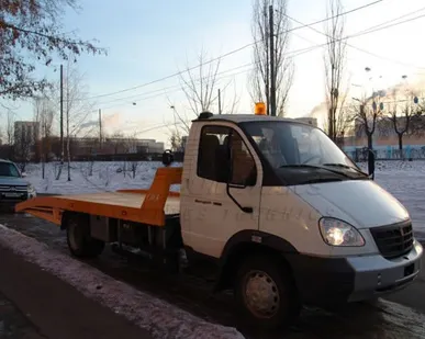фото Эвакуатор ГАЗ 33106 (Валдай) с платформой ломаного типа