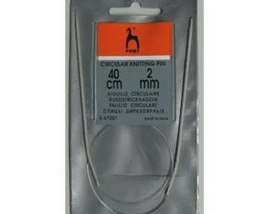 фото 47201 Спицы вязальные циркулярные 2мм, 40см