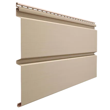 Фото №0 Сайдинг Docke Брус D6S Крем-брюле Деке Premium виниловый