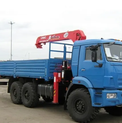 Фото №0 Камаз 43118 с краном манипулятором кму юник UNIC 504