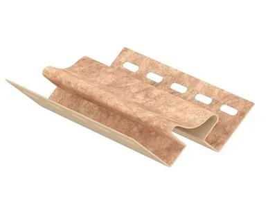 фото Угол внутренний (ЮП) Стоун-Хаус "Кварцит" тёмно-бежевый 3 050 мм