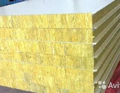 фото Сэндвич панели Минвата 50, б/у, 4,63 м