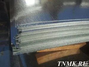 Фото №0 Лист оцинкованный 1.3х1250х2500 мм 08пс кл. 1 ГОСТ 19904-90