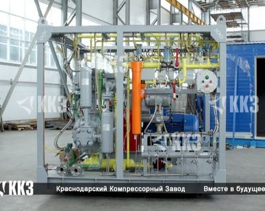 фото Компрессор бустер 250 атм поршневой промышленный