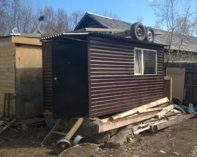 фото Бытовка строительная